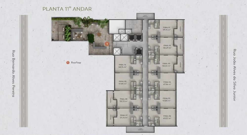 Apartamento, 1 quarto, 67 m² - Foto 10