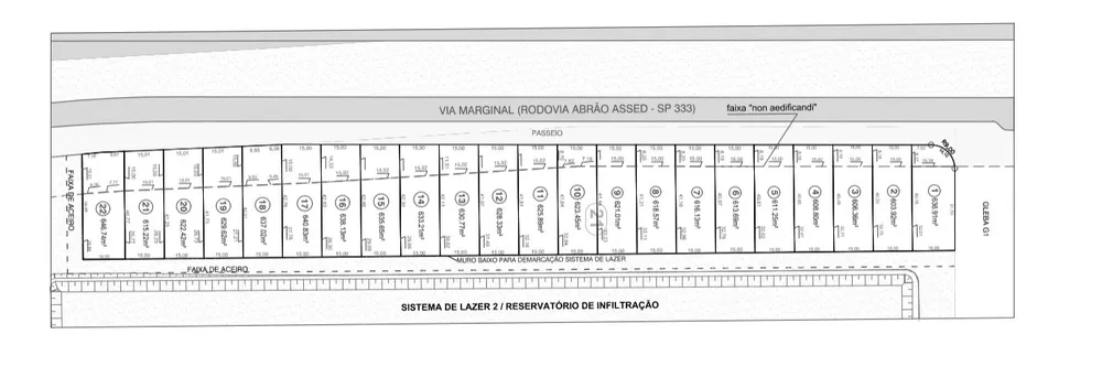 Loteamento e Condomínio, 612 m² - Foto 2