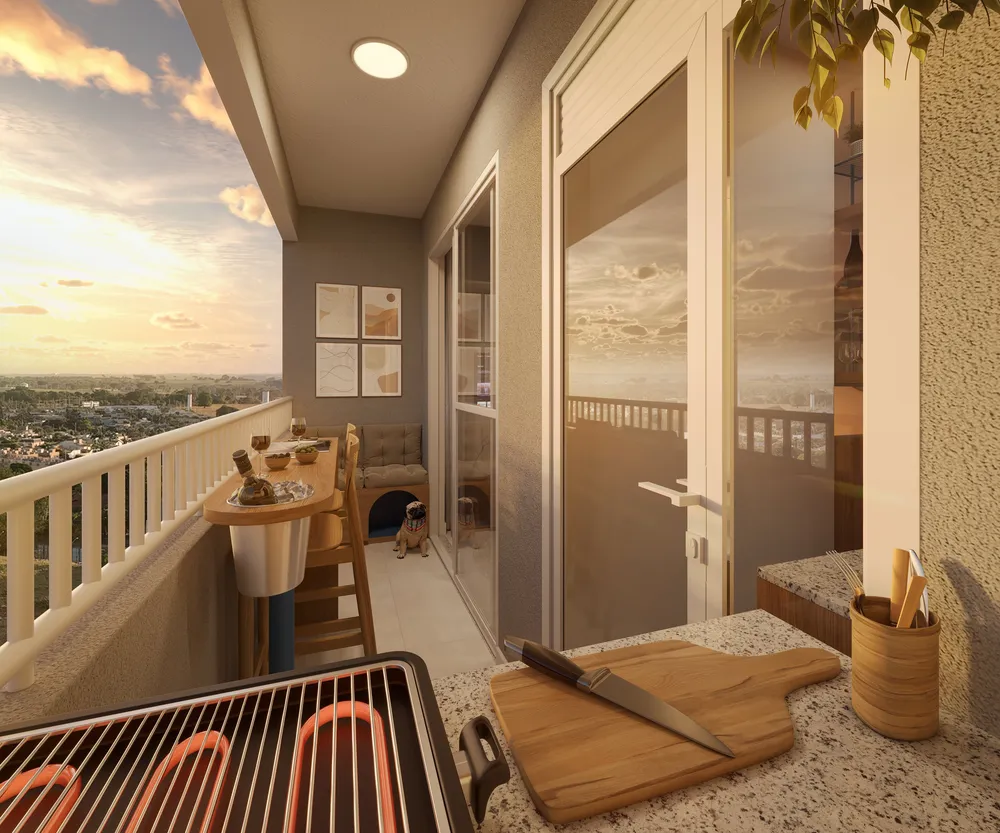 Apartamento, 2 quartos, 52 m² - Foto 3