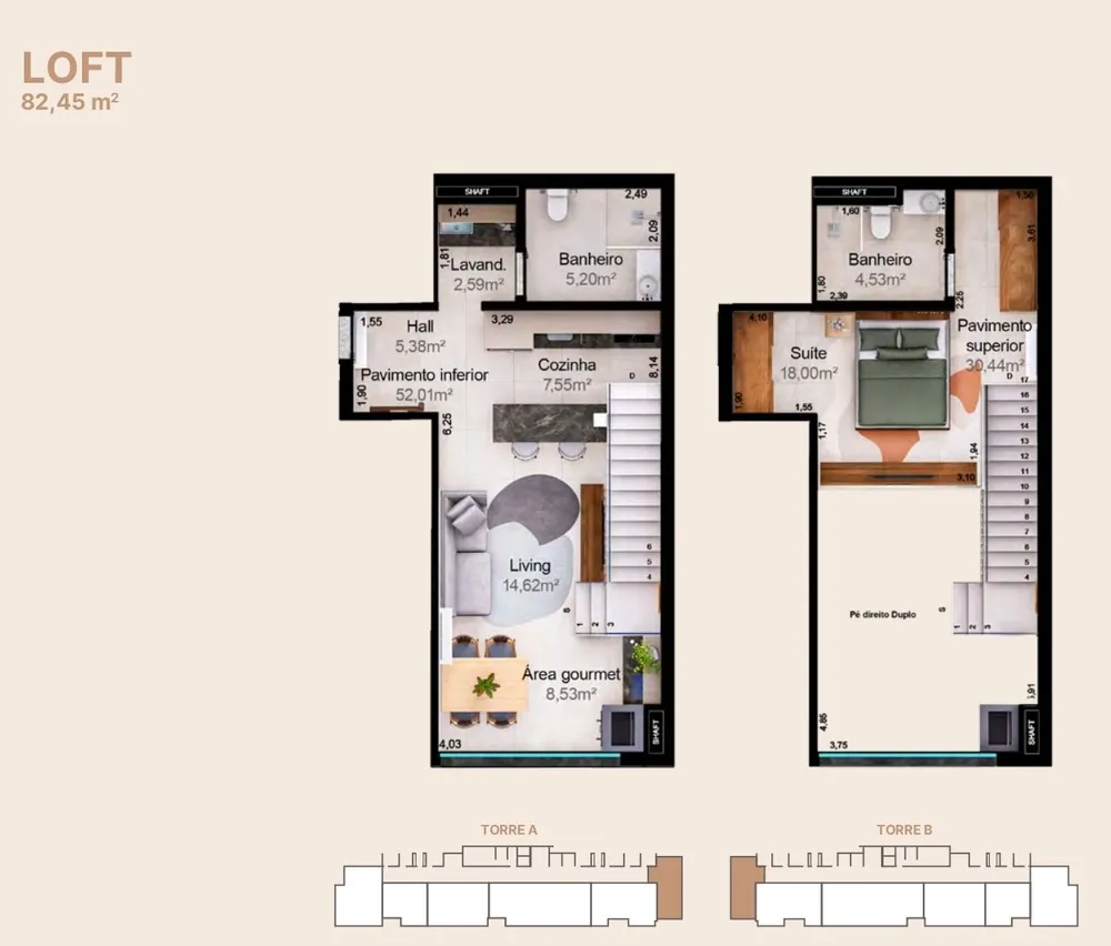 Apartamento, 1 quarto, 82 m² - Foto 2