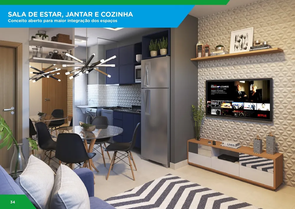 Apartamento, 2 quartos, 43 m² - Foto 5
