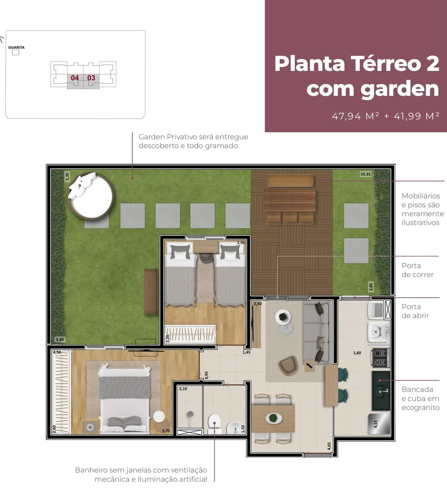 Apartamento, 2 quartos, 89 m² - Foto 10