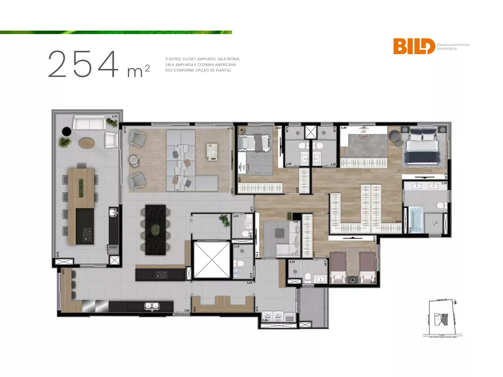 Apartamento, 4 quartos, 254 m² - Foto 8