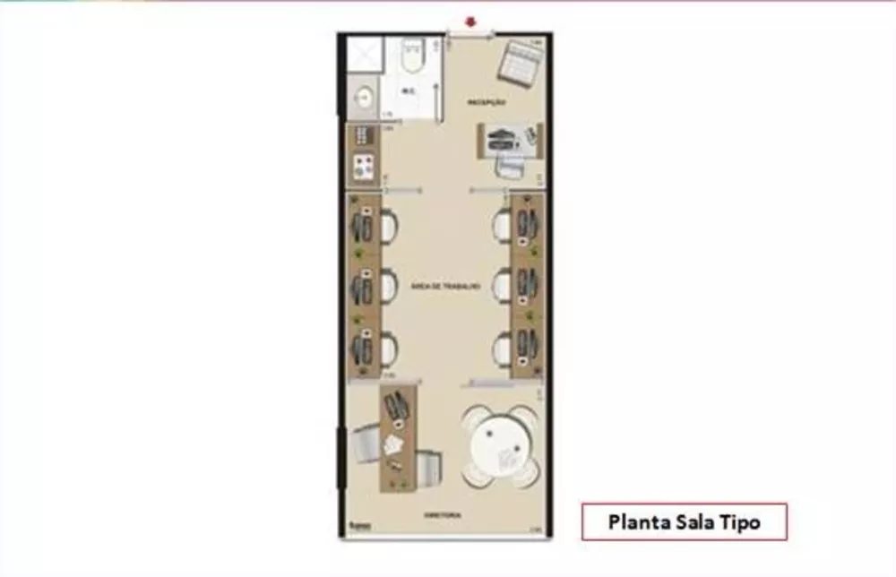 Sala-Conjunto, 36 m² - Foto 2