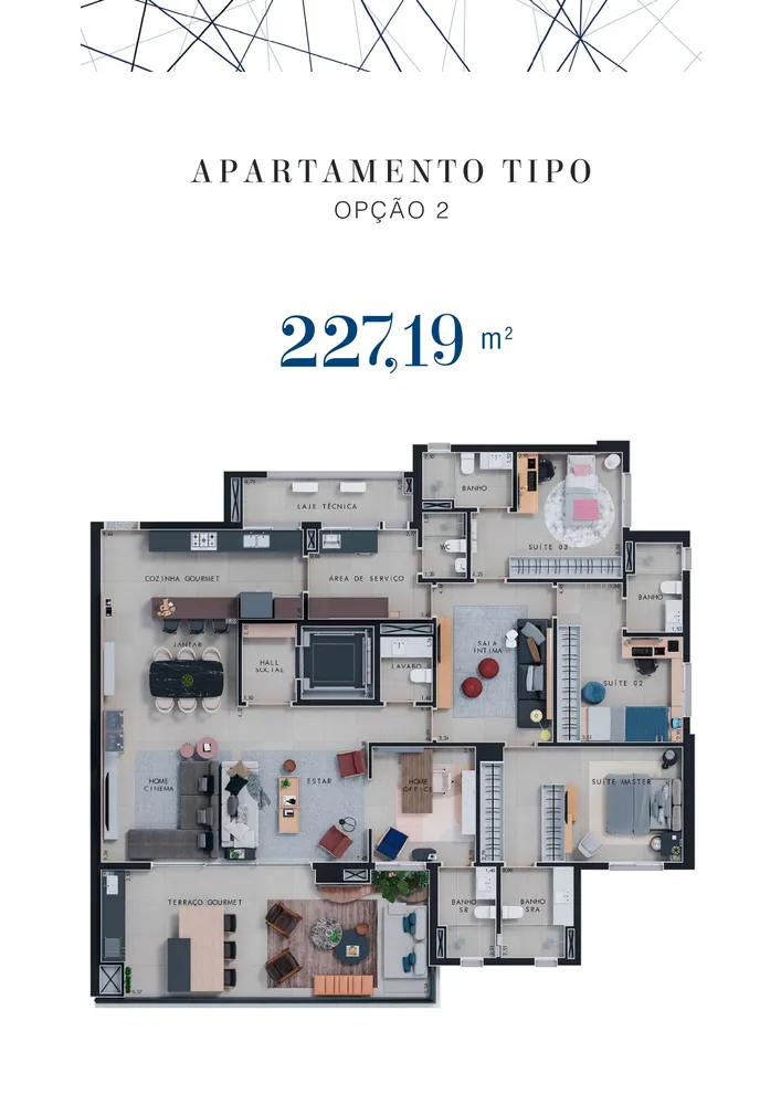 Apartamento, 4 quartos, 227 m² - Foto 13