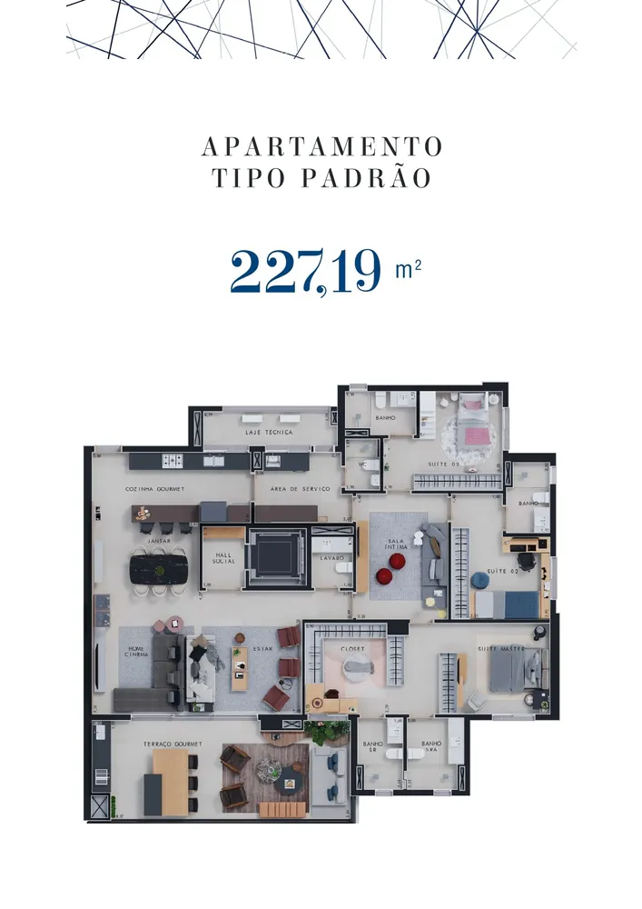 Apartamento, 4 quartos, 227 m² - Foto 15
