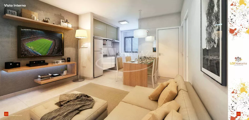 Apartamento, 2 quartos, 42 m² - Foto 2