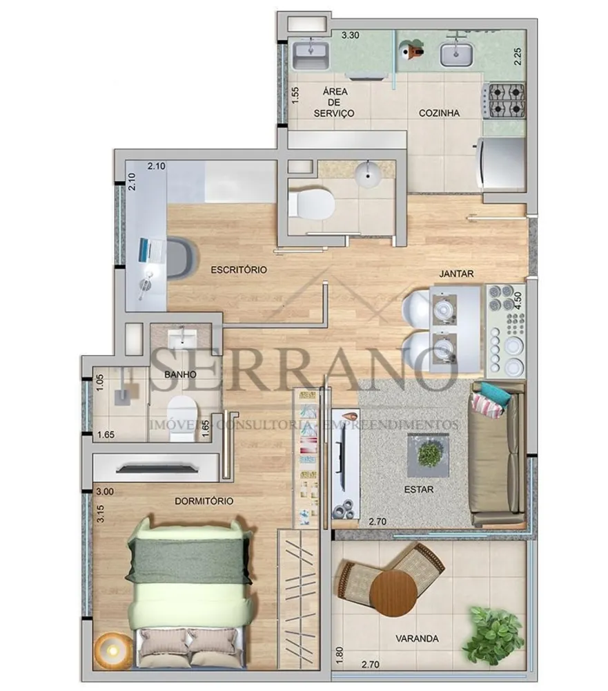Loft, 50 m² - Foto 6