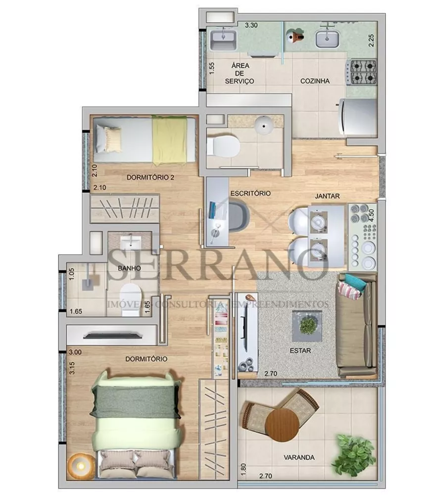 Loft à venda com 1 quarto, 50m² - Foto 4