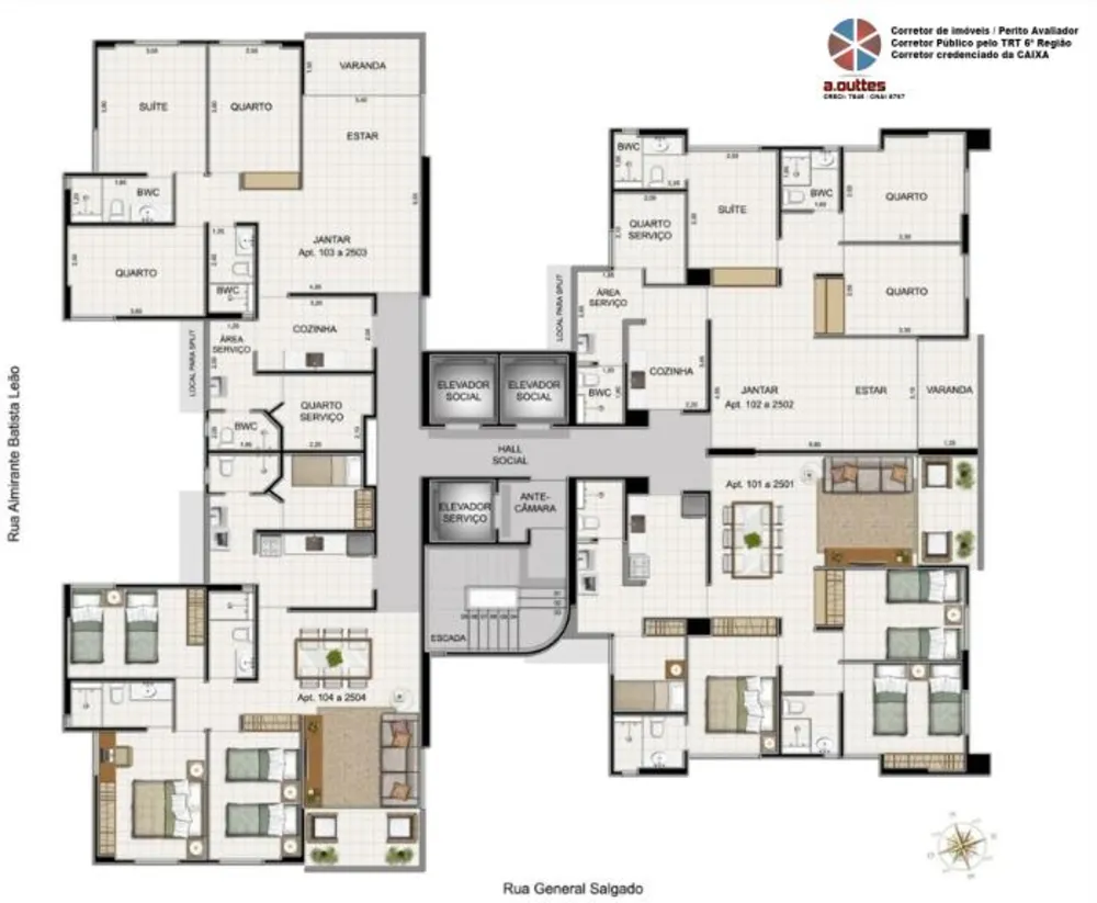 Apartamento, 3 quartos, 92 m² - Foto 2