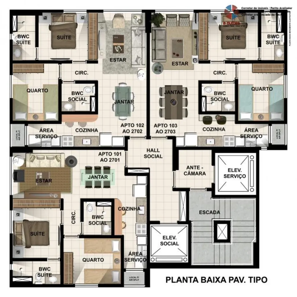 Apartamento, 2 quartos, 49 m² - Foto 6