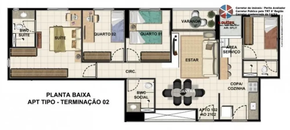 Apartamento, 3 quartos, 84 m² - Foto 6