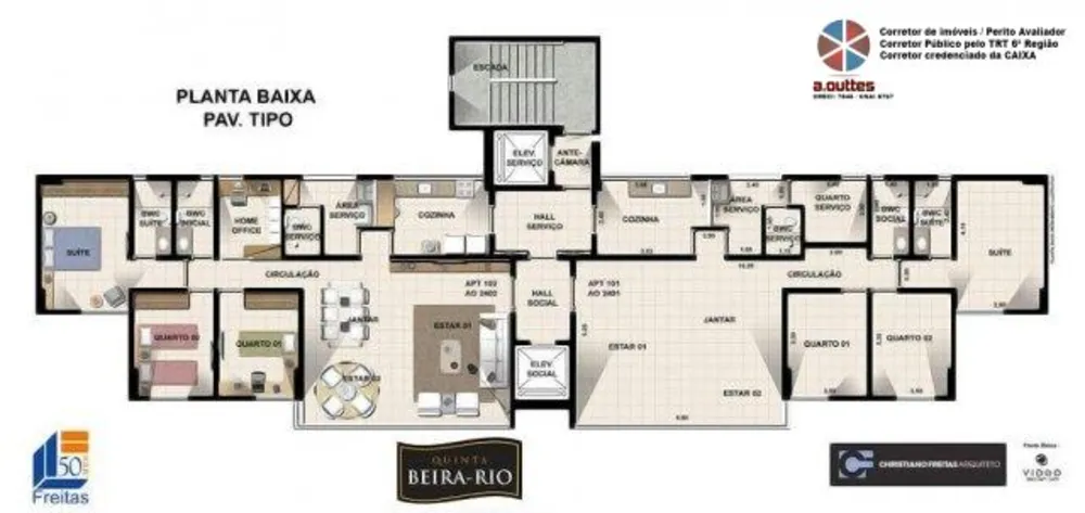 Apartamento, 3 quartos, 105 m² - Foto 7