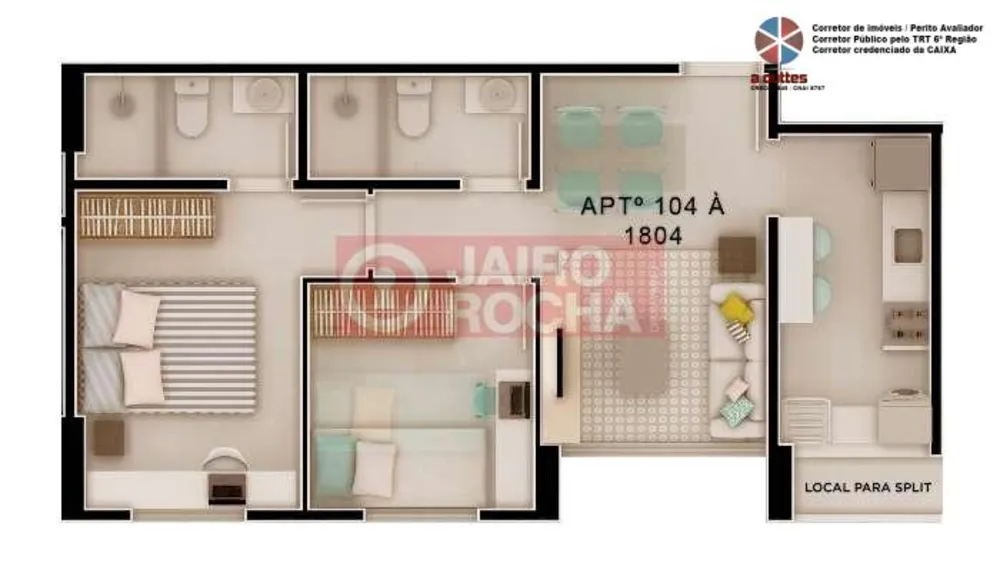 Apartamento, 2 quartos - Foto 7