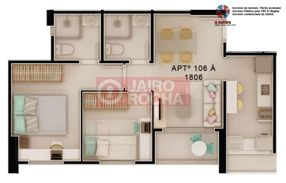 Apartamento, 2 quartos - Foto 5
