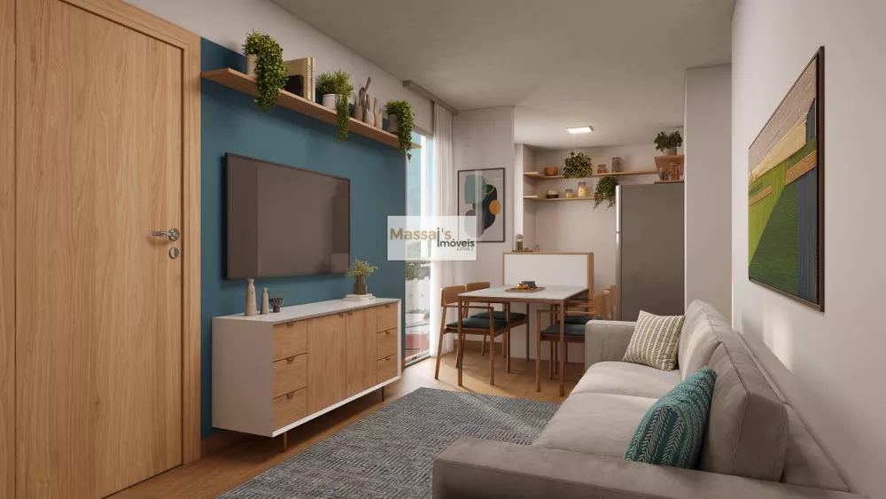 Apartamento à venda com 2 quartos, 10m² - Foto 3