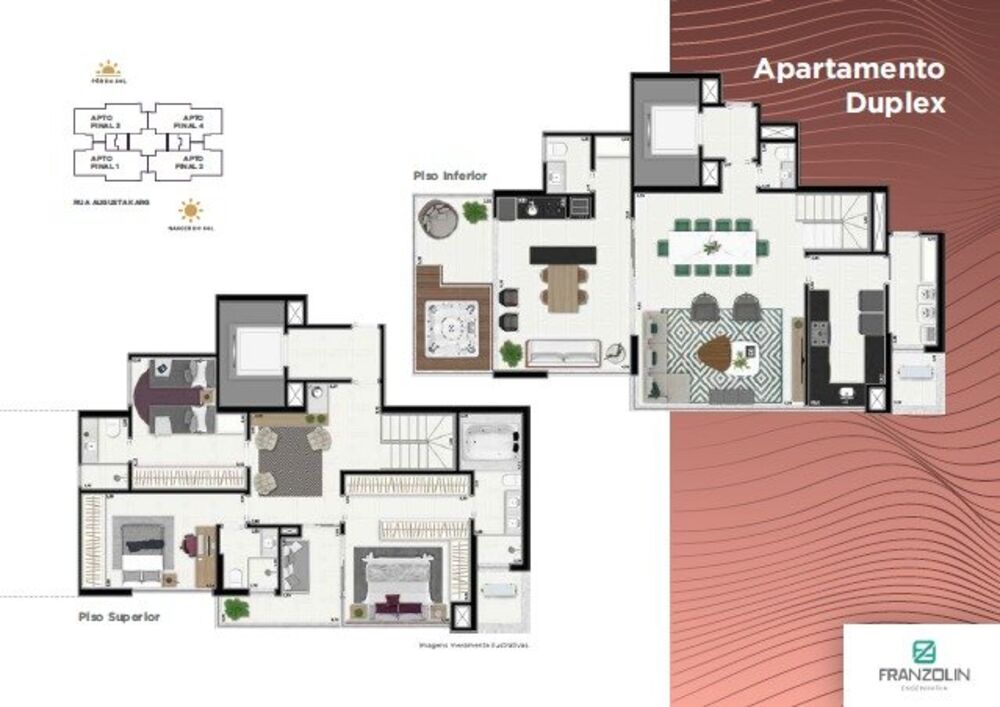Apartamento, 3 quartos, 213 m² - Foto 1
