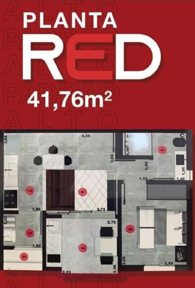 Apartamento, 1 quarto, 41 m² - Foto 4
