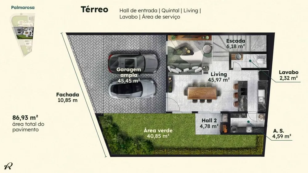 Casa, 3 quartos, 164 m² - Foto 3