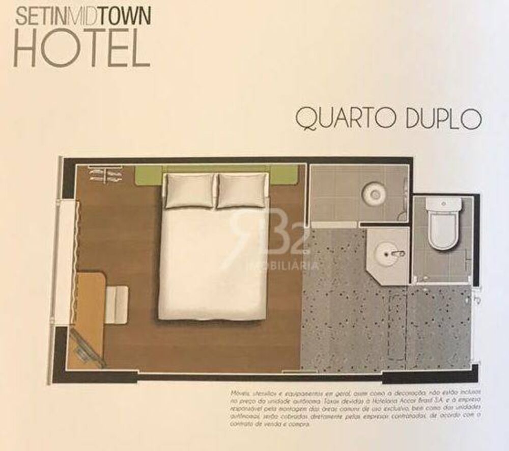 Flat/Apart Hotel, 1 quarto, 22 m² - Foto 14