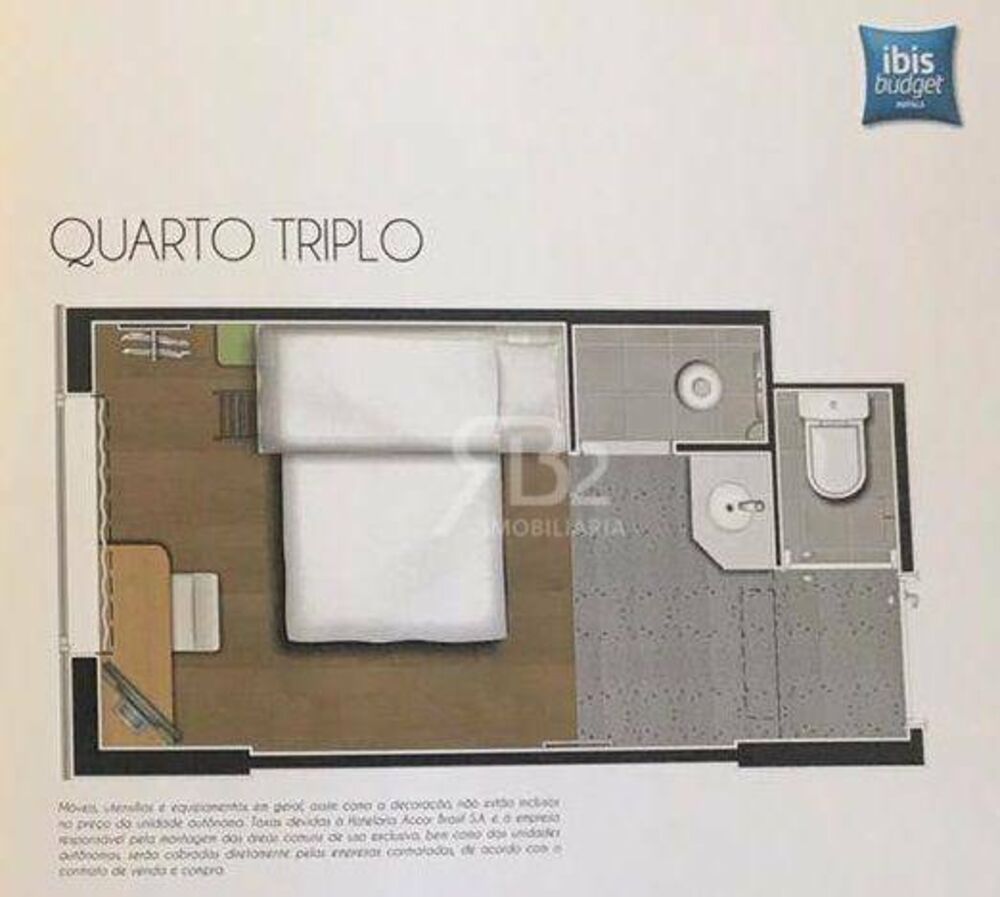 Flat/Apart Hotel, 1 quarto, 22 m² - Foto 15