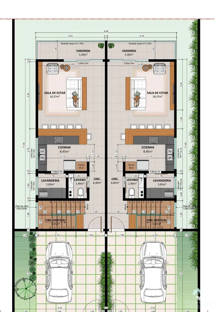 Casa, 3 quartos, 78 m² - Foto 5