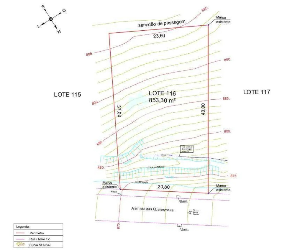 Terreno, 853 m² - Foto 5