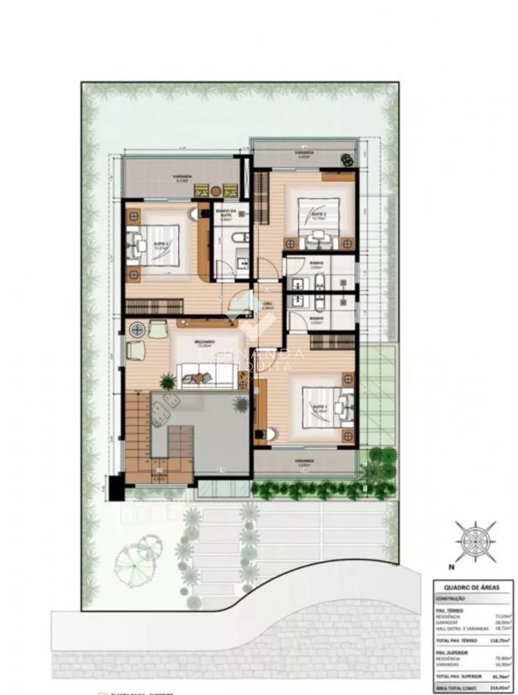 Casa de Condomínio, 4 quartos - Foto 31