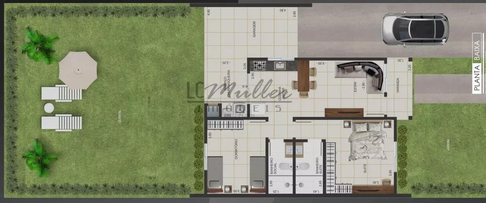 Casa, 2 quartos - Foto 4