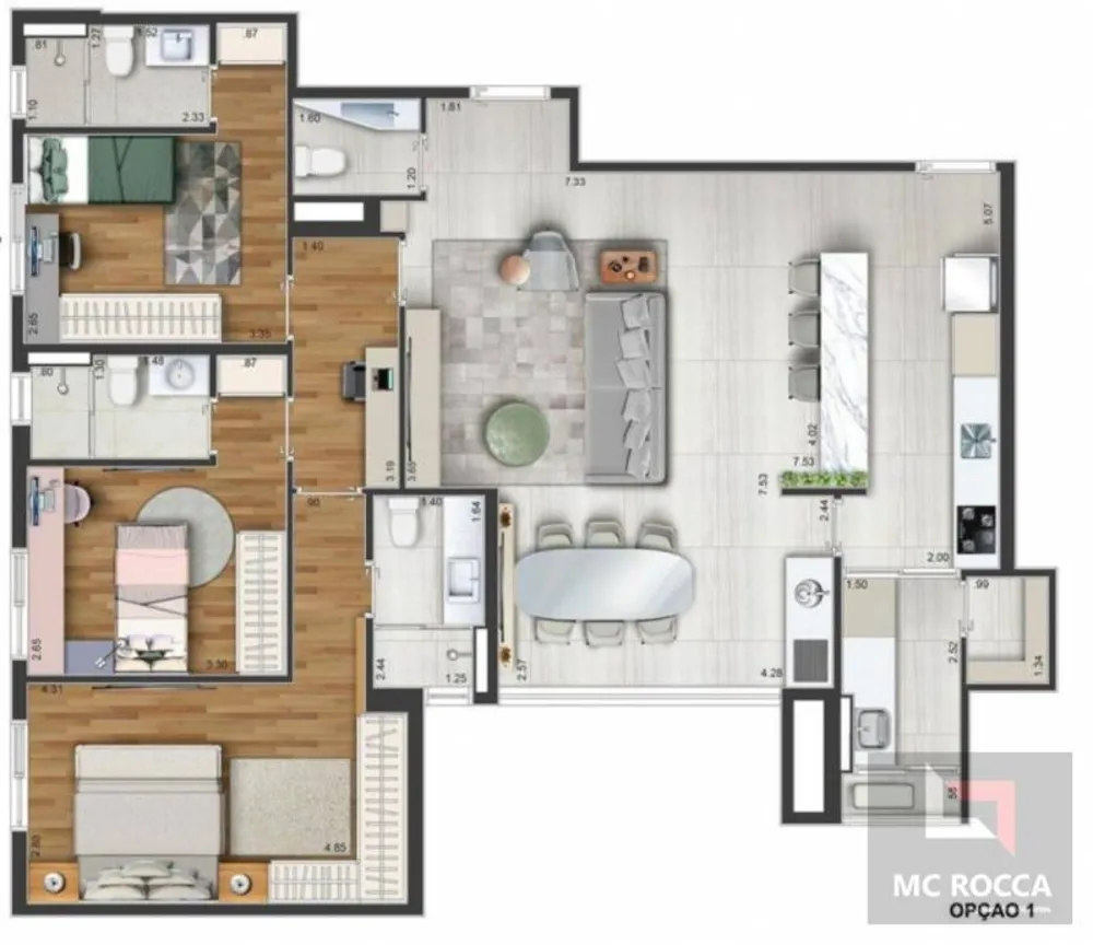 Apartamento, 3 quartos, 119 m² - Foto 15