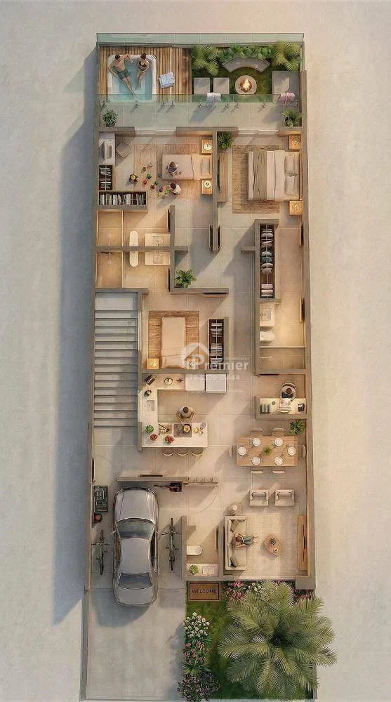 Casa de Condomínio, 3 quartos - Foto 2