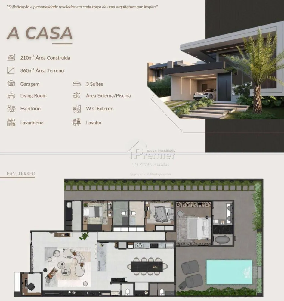 Casa de Condomínio, 3 quartos - Foto 6
