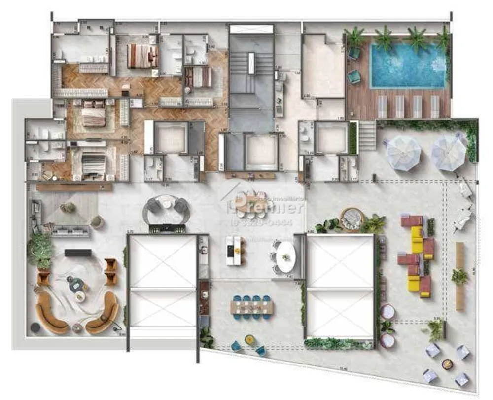 Apartamento, 4 quartos, 603 m² - Foto 3