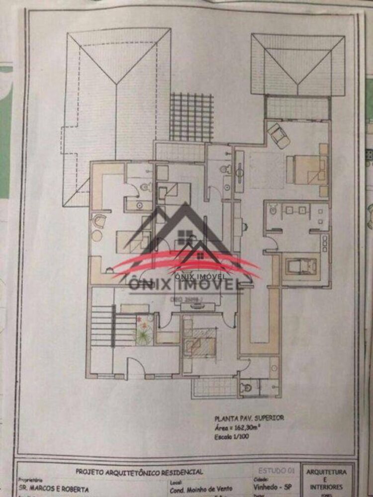 Casa de Condomínio, 4 quartos - Foto 1