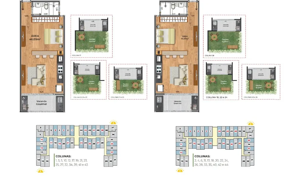 Apartamento, 1 quarto, 46 m² - Foto 11