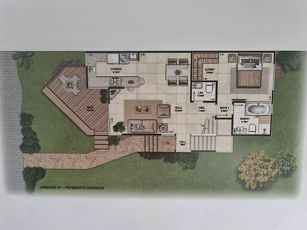 Casa, 3 quartos, 110 m² - Foto 13