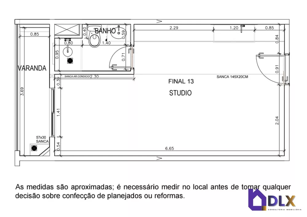 Apartamento, 1 quarto, 32 m² - Foto 6