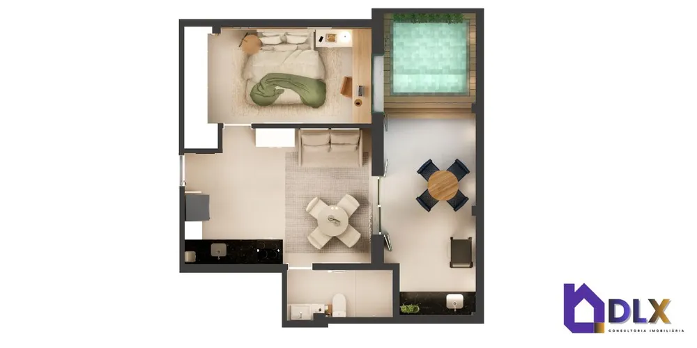 Apartamento, 1 quarto, 58 m² - Foto 26