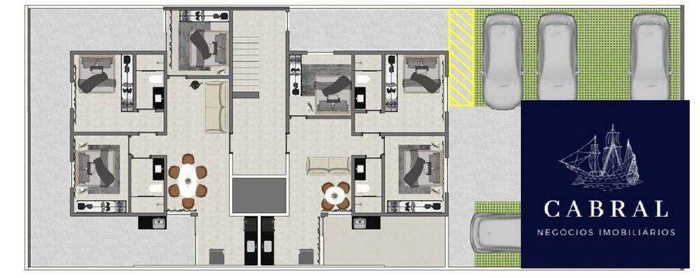 Cobertura, 3 quartos, 126 m² - Foto 2
