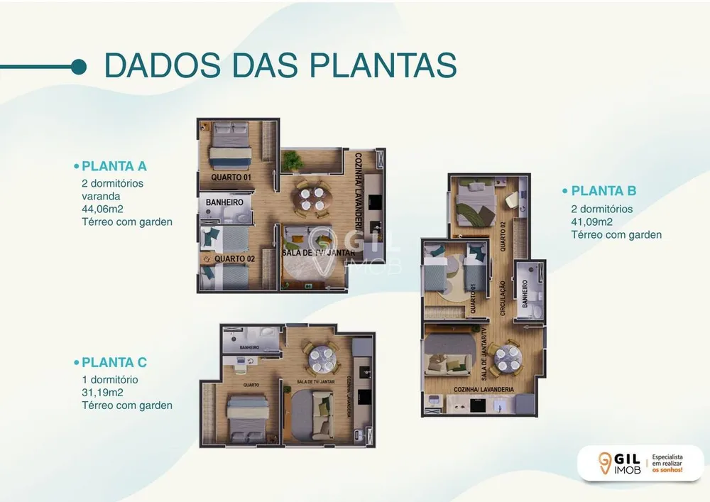 Apartamento, 2 quartos, 44 m² - Foto 14