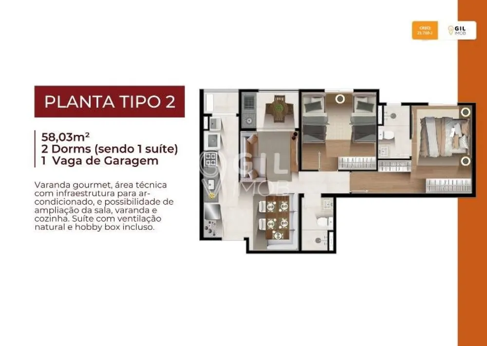 Apartamento, 3 quartos, 76 m² - Foto 17