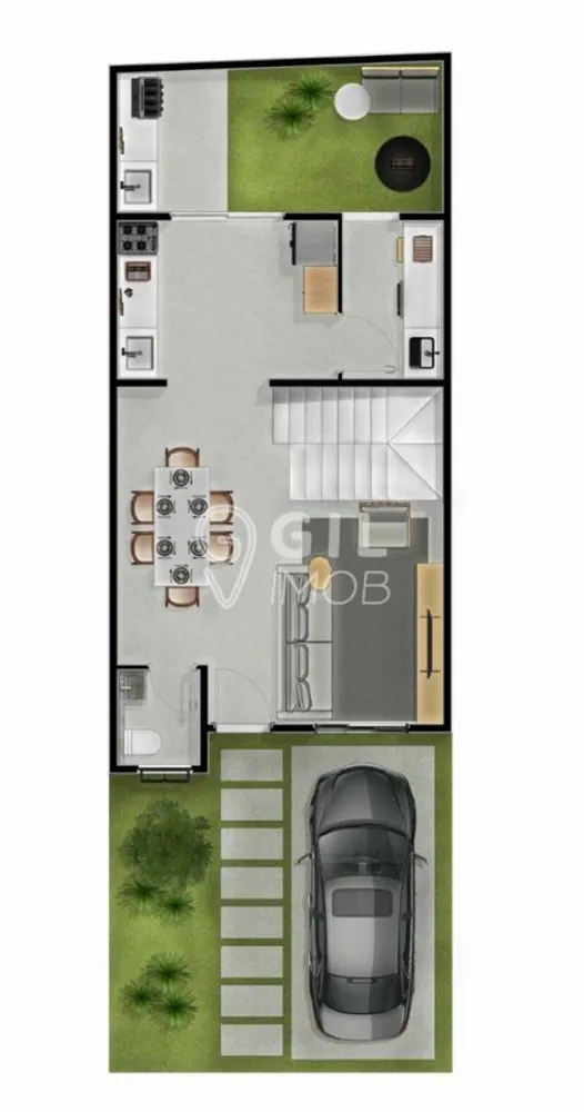 Casa de Condomínio, 2 quartos - Foto 3