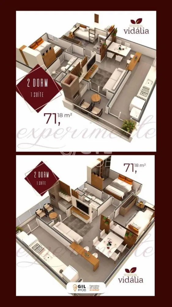 Apartamento, 2 quartos, 71 m² - Foto 12