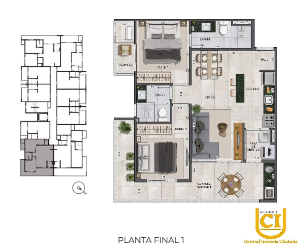 Apartamento, 2 quartos, 68 m² - Foto 11