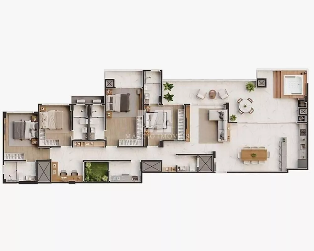 Apartamento, 2 quartos, 81 m² - Foto 1