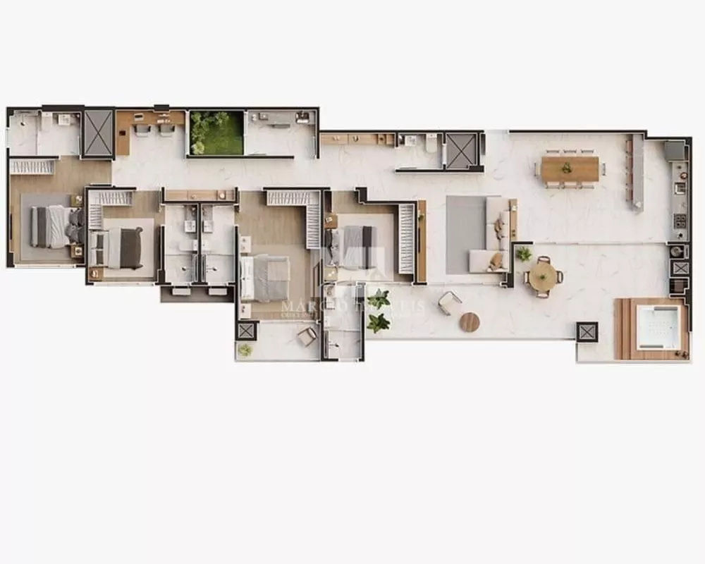 Apartamento, 2 quartos, 81 m² - Foto 3