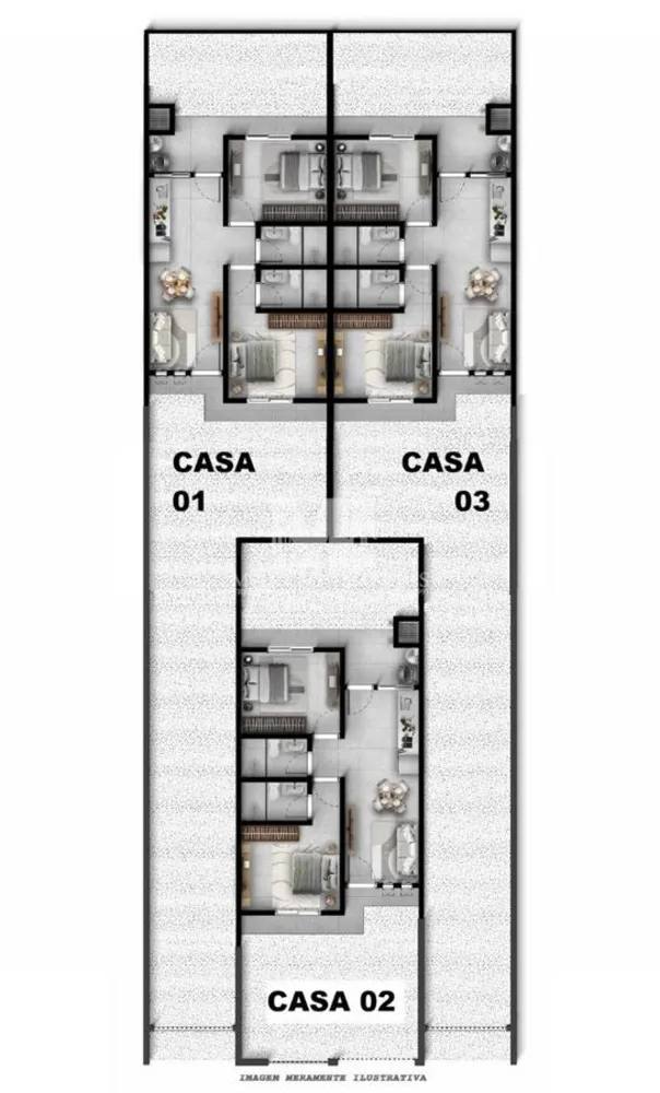 Casa, 2 quartos, 50 m² - Foto 4