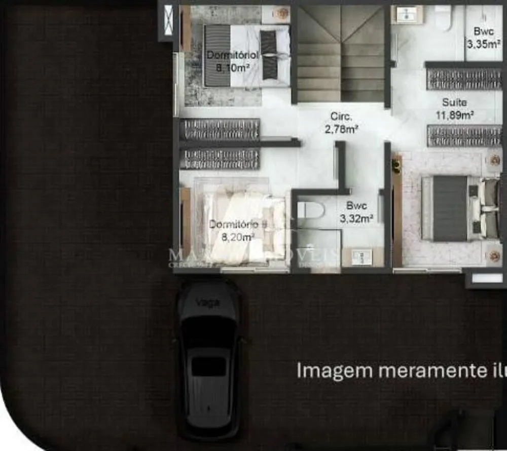 Casa, 3 quartos, 85 m² - Foto 6
