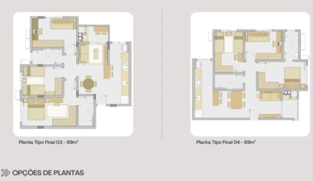 Apartamento, 3 quartos, 69 m² - Foto 3
