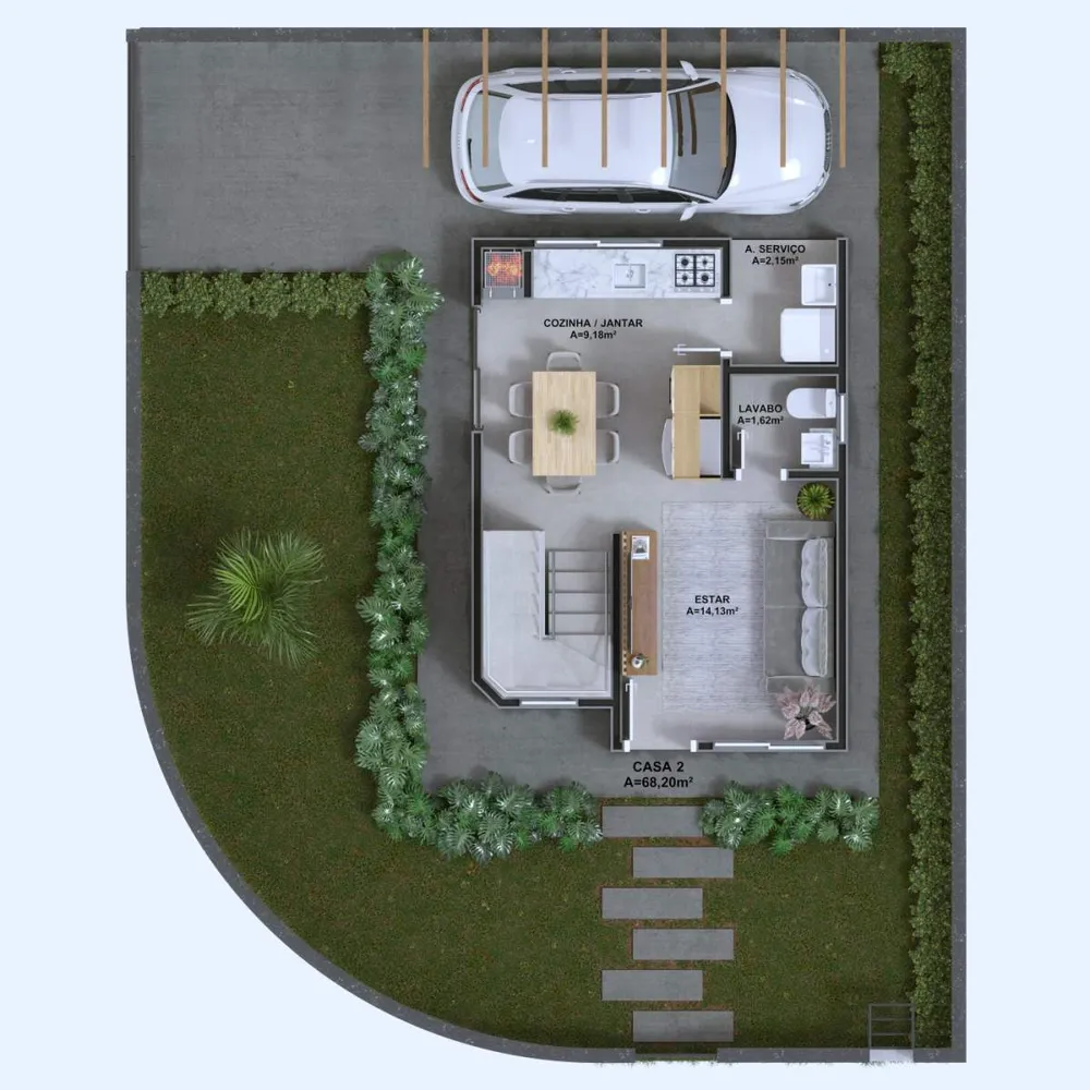 Sobrado, 3 quartos, 110 m² - Foto 10